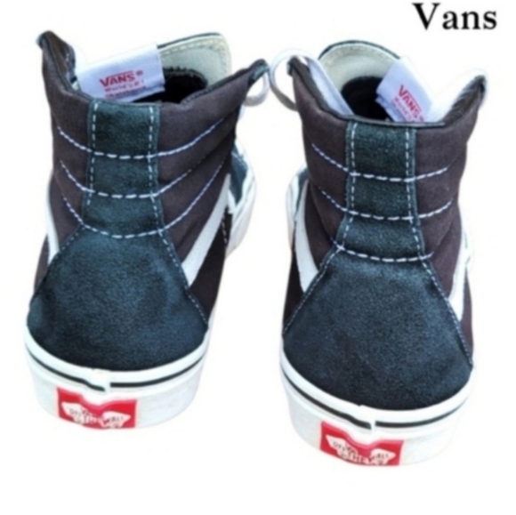 Vans Hi Top Skate Skateboard Old Skool Black Athletic Sneaker Women 7.5 Men 6 - Picture 7 of 11